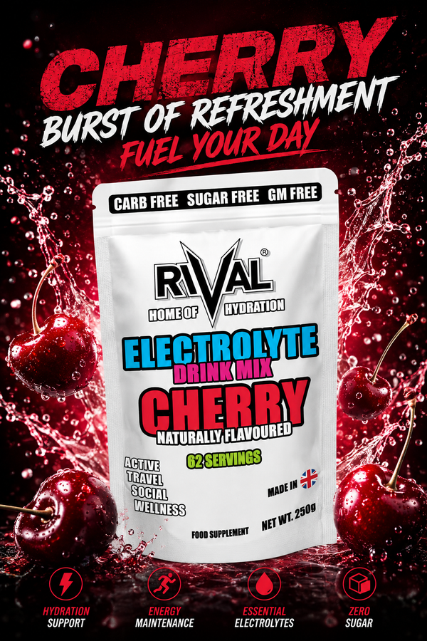 RIVAL RAW: Flavoured Electrolyte Powder