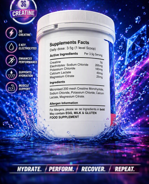 CREATINE PLUS ELECTROLYTE 250G (71 SERVINGS)