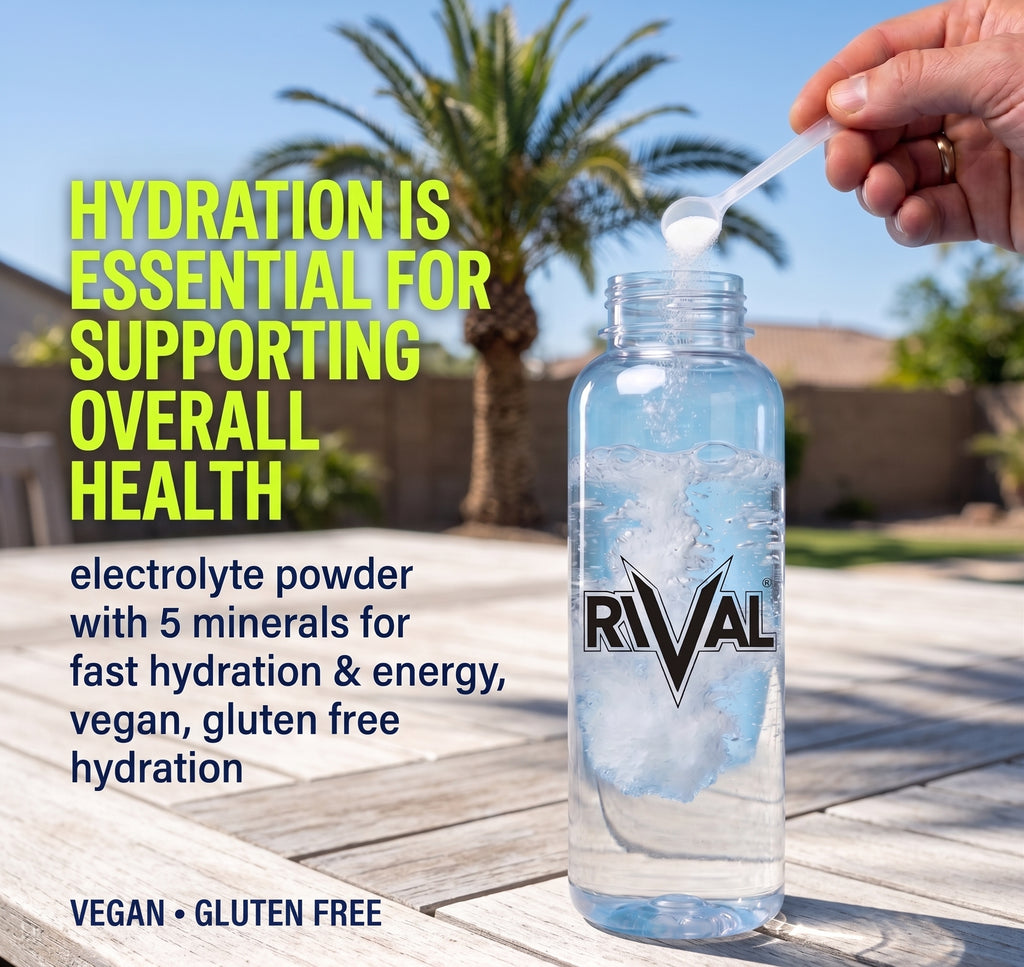 Rival RAW — 100% Pure Unflavoured Electrolytes 250g 312 Servings