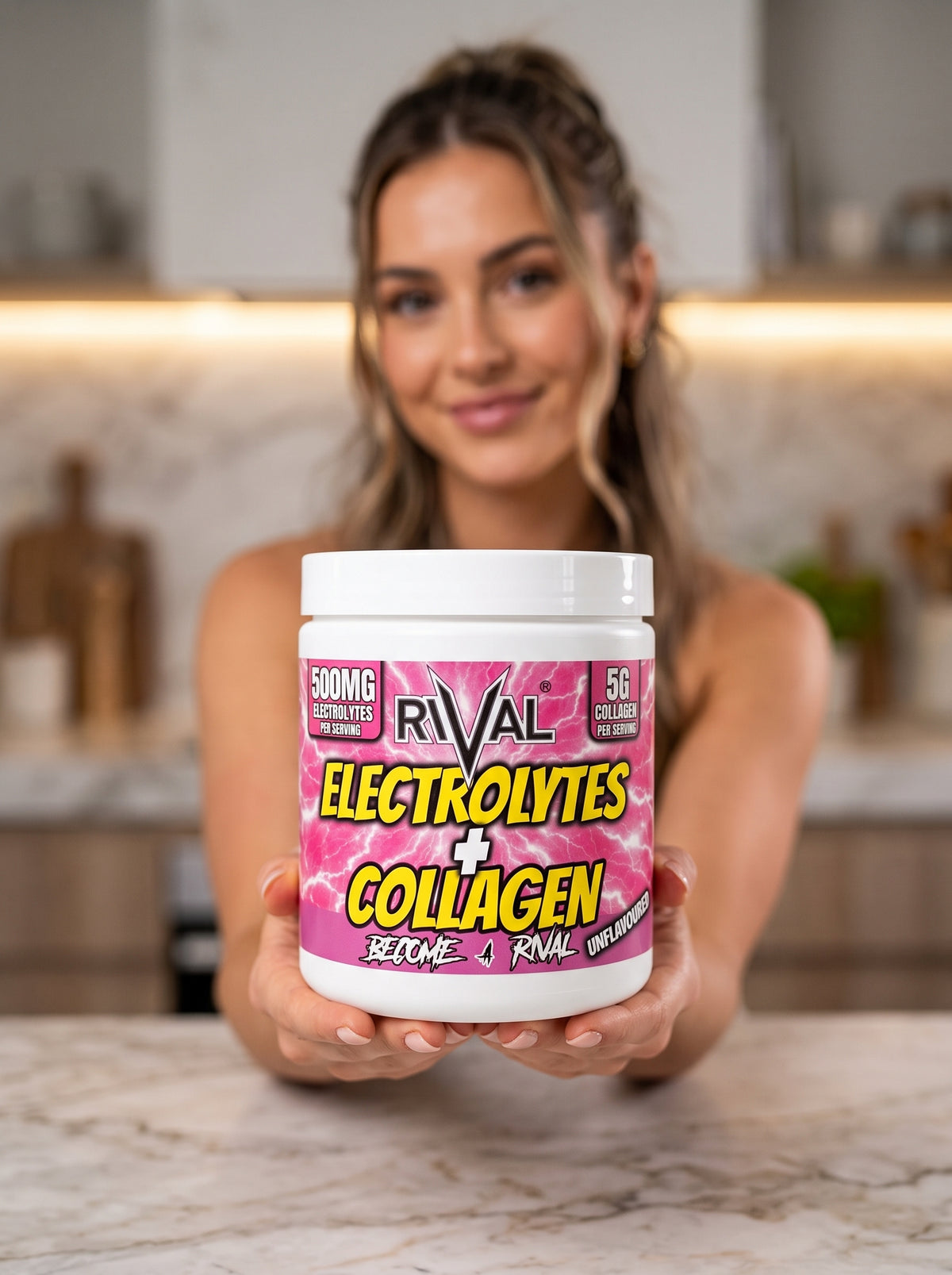 RIVAL Electrolytes + Collagen – Hydration & Beauty Blend