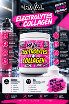 RIVAL Electrolytes + Collagen – Hydration & Beauty Blend
