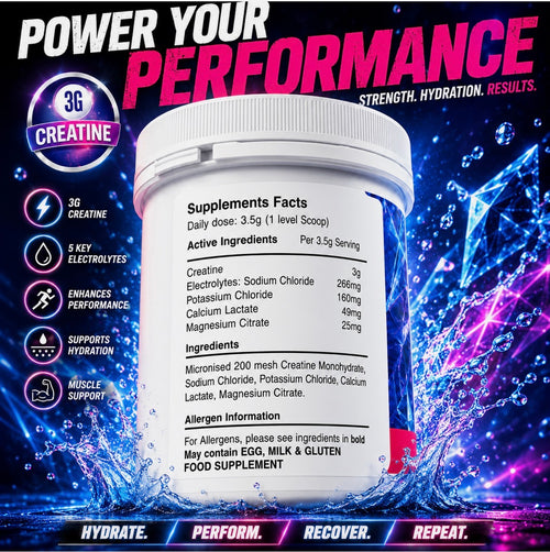 CREATINE PLUS ELECTROLYTE 250G (71 SERVINGS)