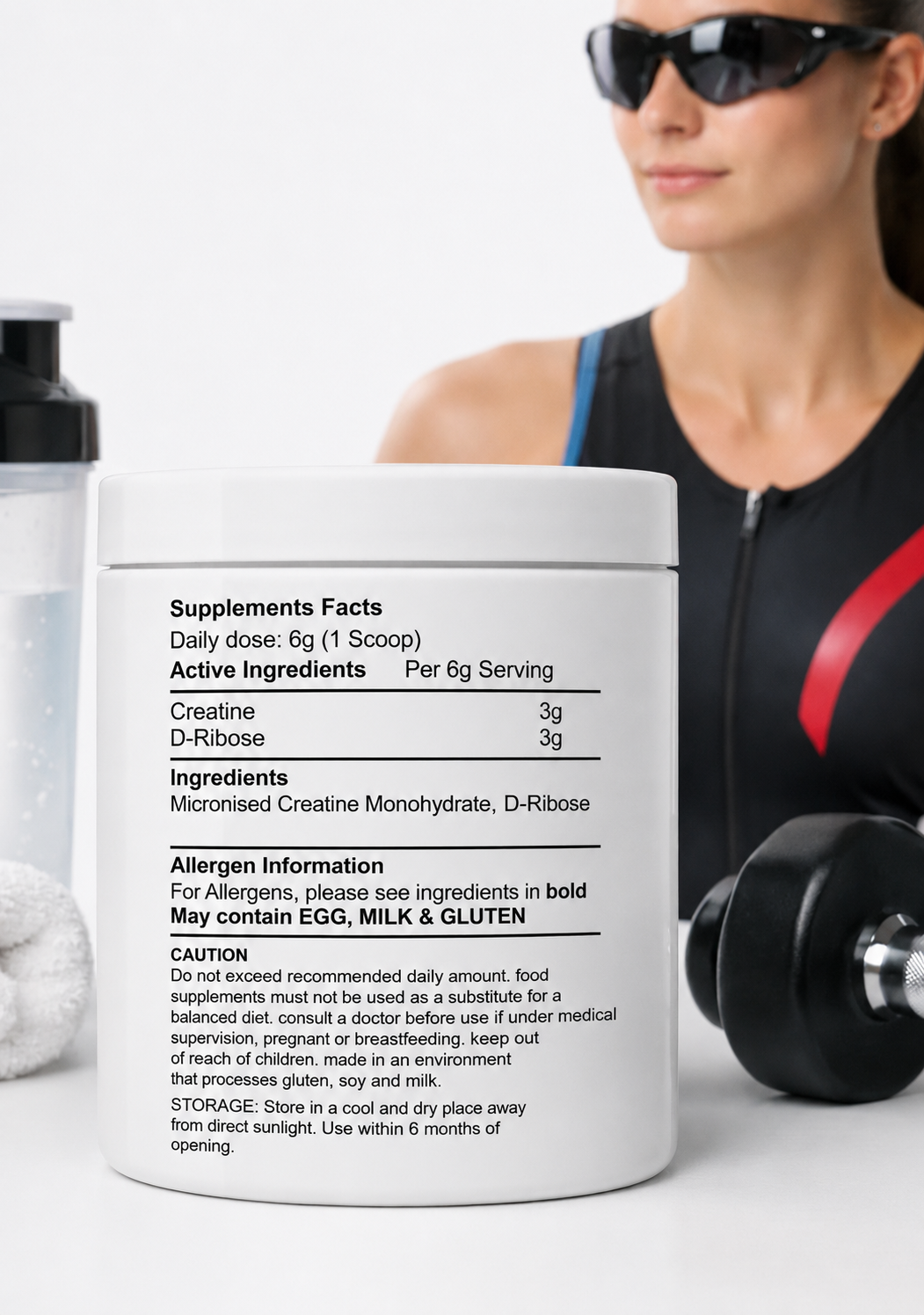 Rival Creatine + D‑Ribose | Dual‑Energy Strength & Recovery Formula