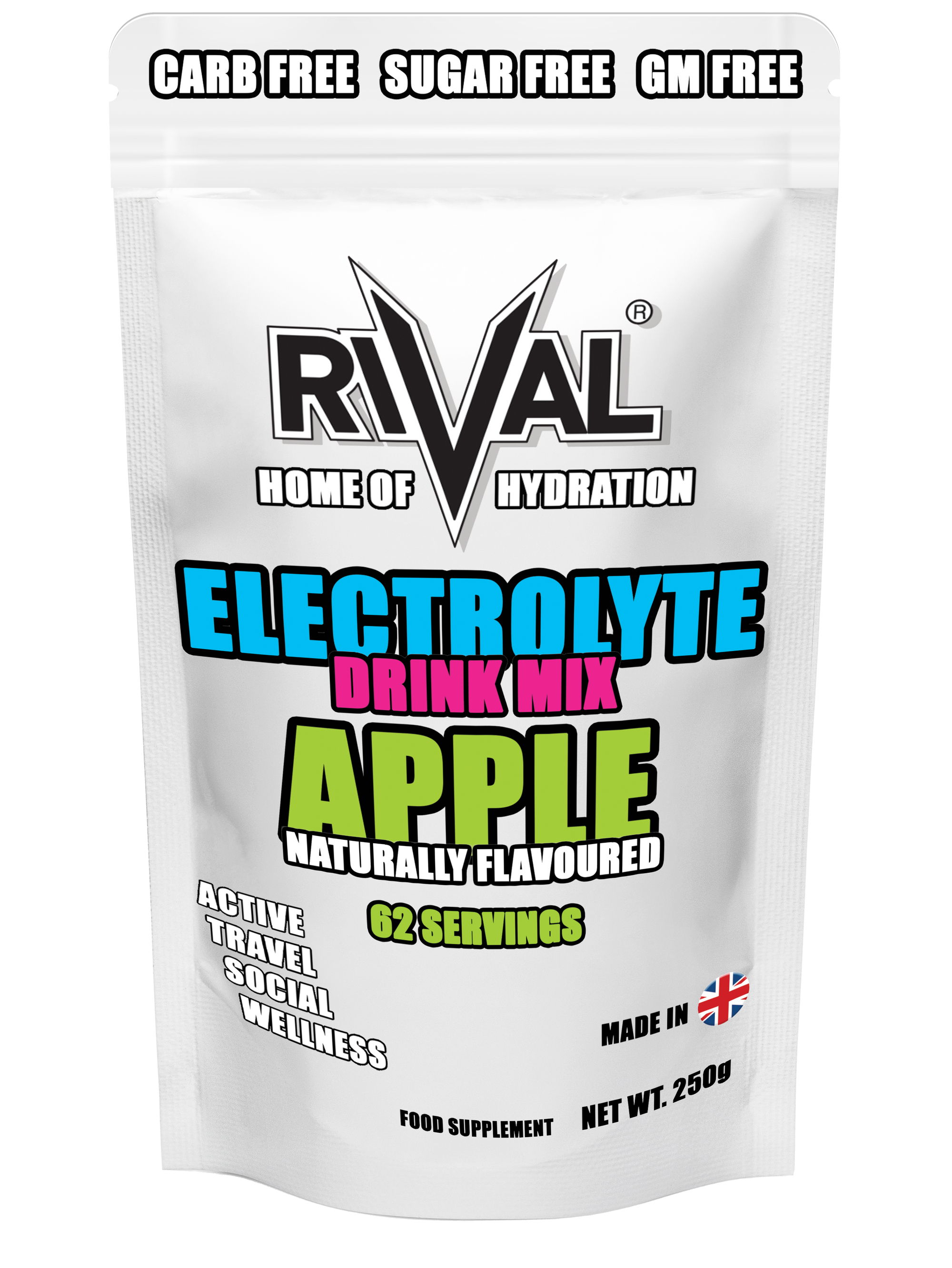 RIVAL RAW: Flavoured Electrolyte Powder