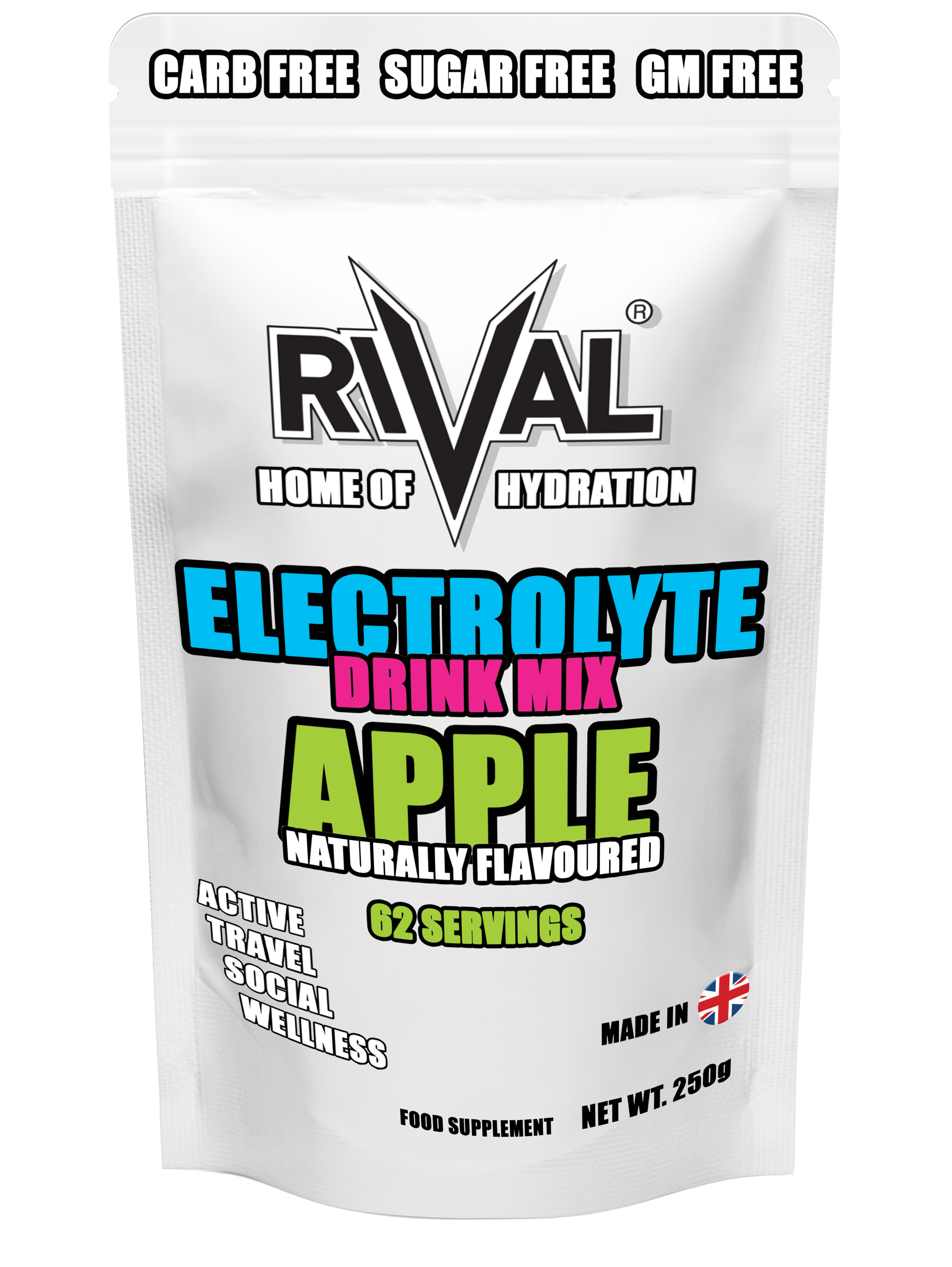 RIVAL RAW: Flavoured Electrolyte Powder