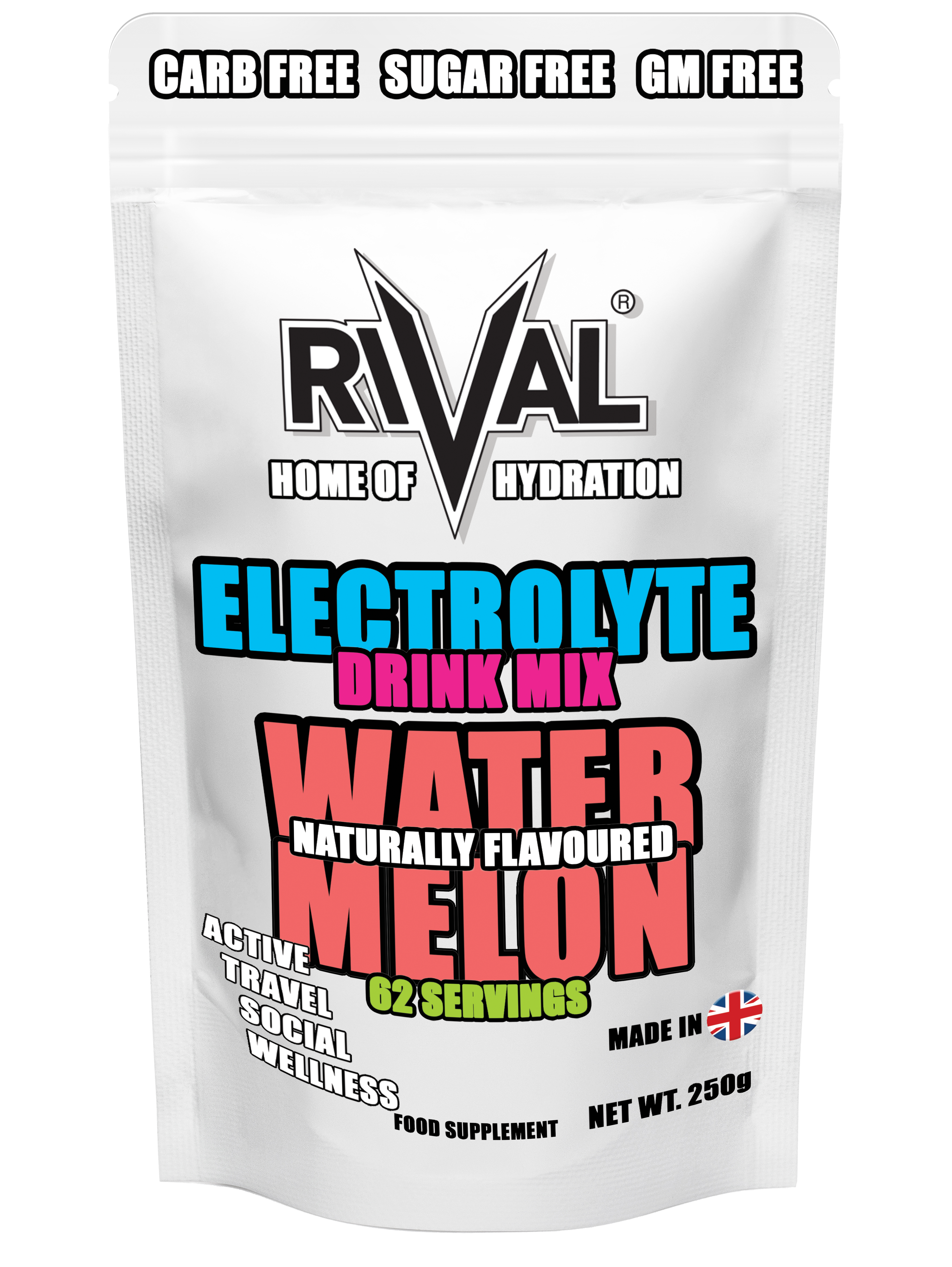 RIVAL RAW: Flavoured Electrolyte Powder