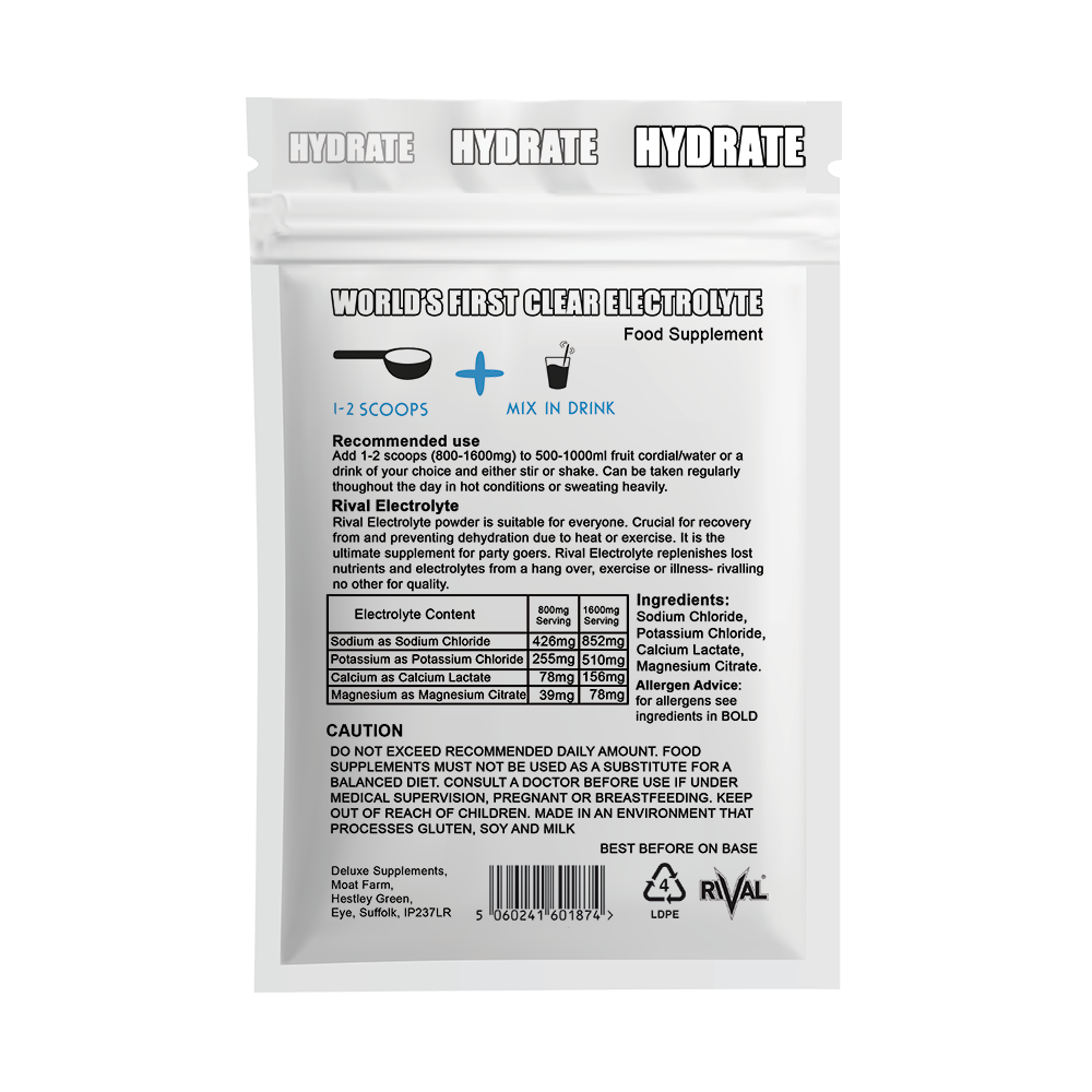 Electrolyte Hydration Powder: Fast-Acting Electrolytes For Everyone