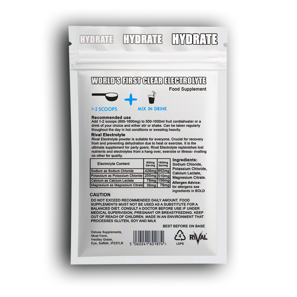 sugar free electrolyte powder