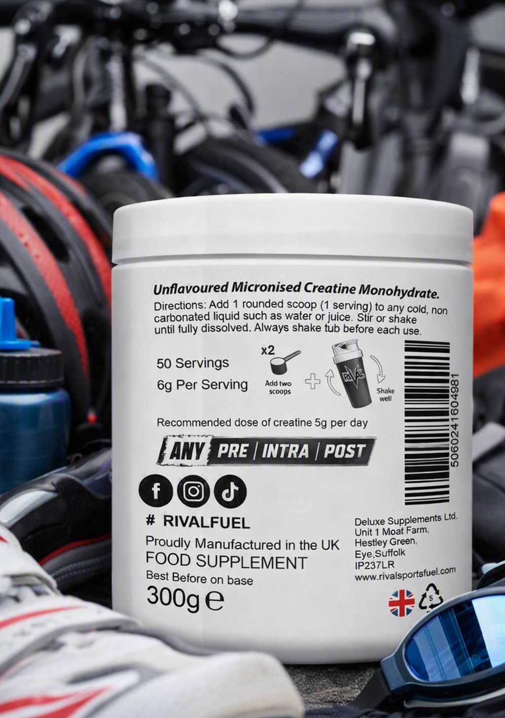 Rival Creatine + D‑Ribose | Dual‑Energy Strength & Recovery Formula