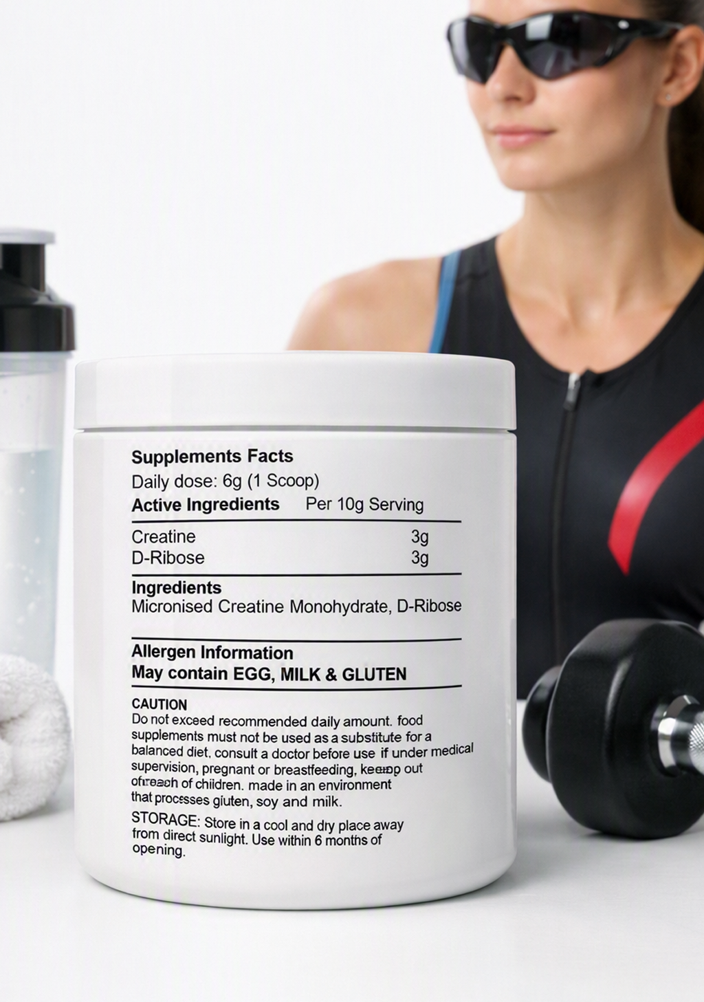 Rival Creatine + D‑Ribose | Dual‑Energy Strength & Recovery Formula