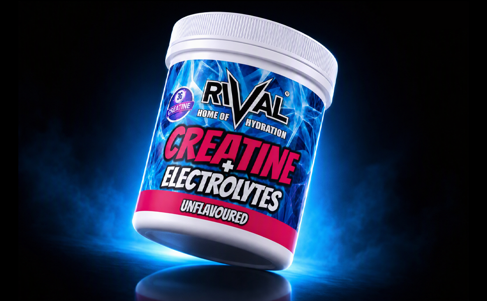 Creatine Monohydrate + Electrolytes 250g (71 Servings) – Micronised Creatine Powder for Strength, Power, Performance, Hydration & Recovery – Unflavoured